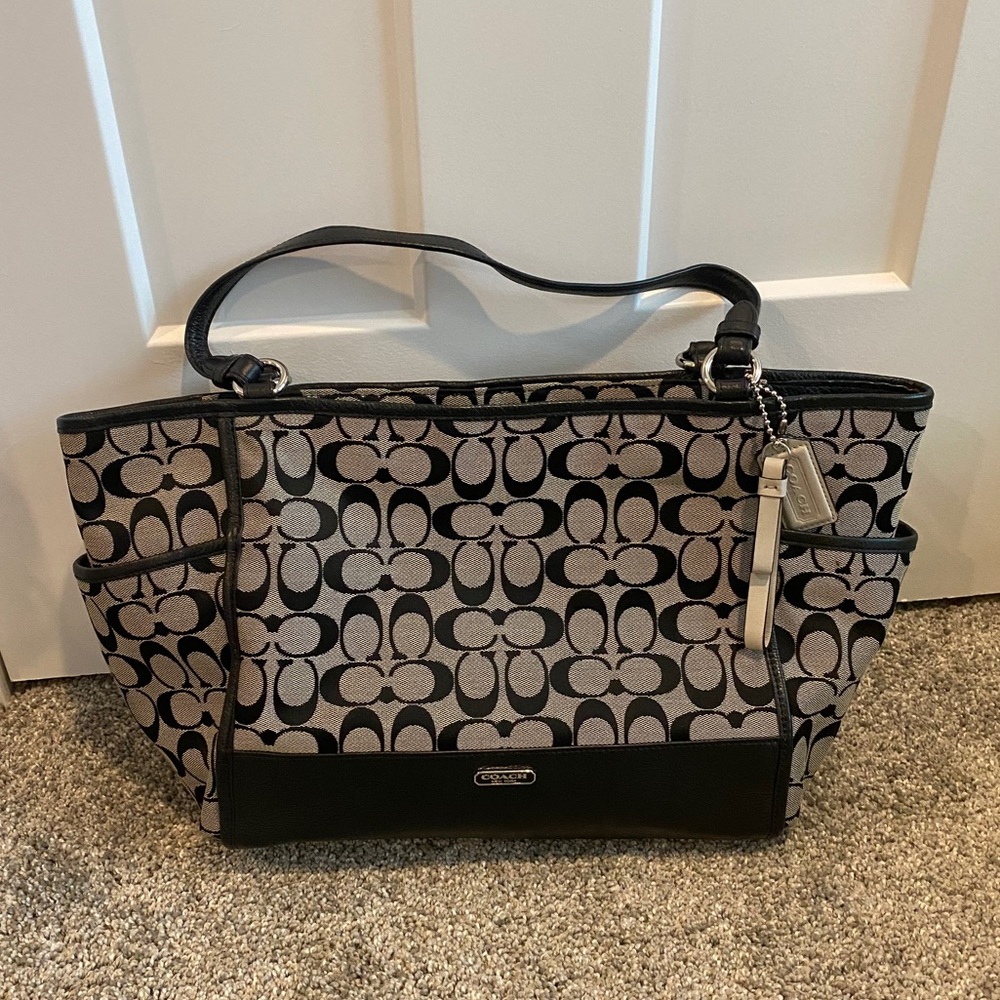 Coach signature bag